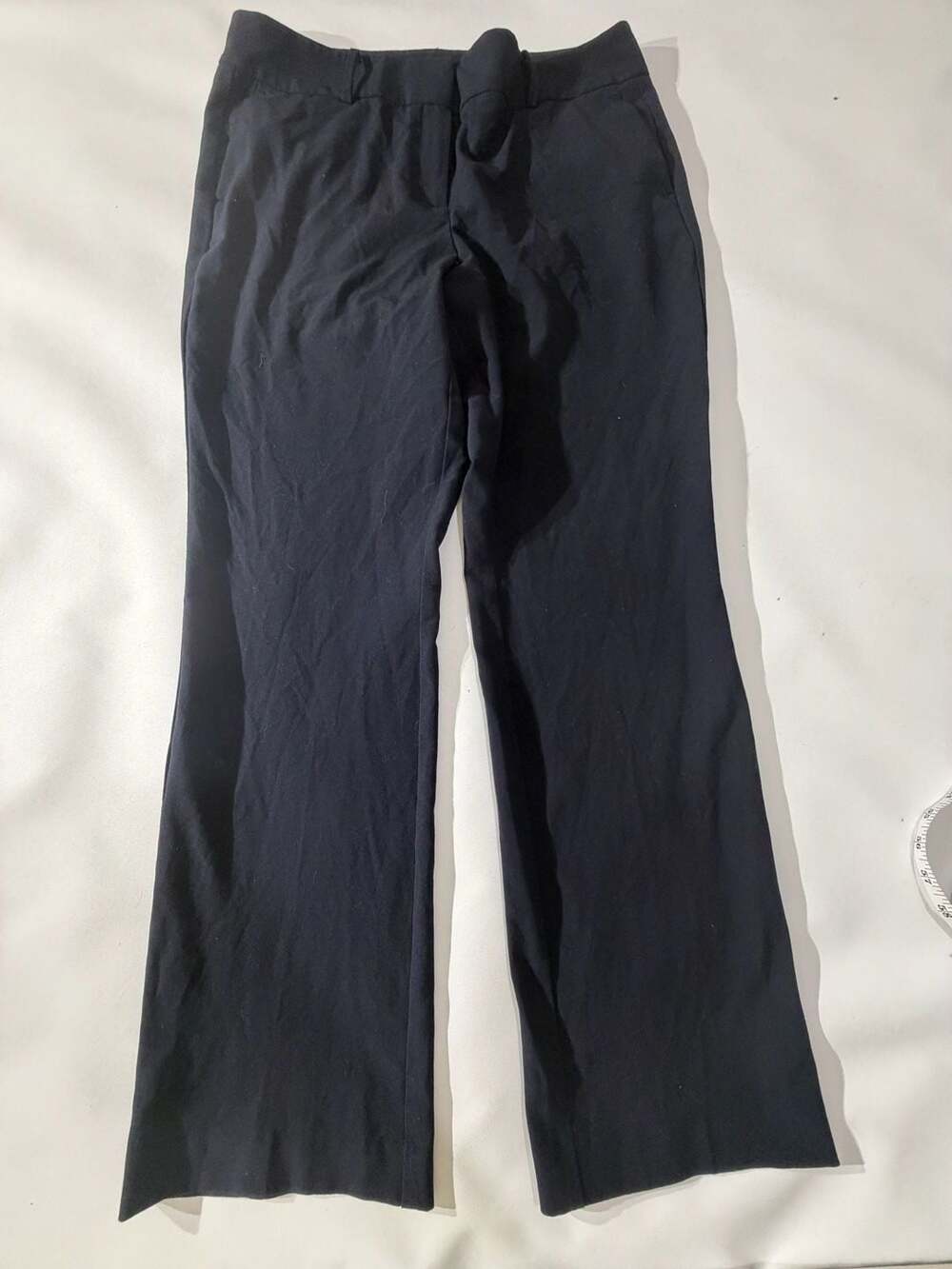 Ann Taylor Factory Navy Blue Straight Leg Dress Pants Trousers Size 10